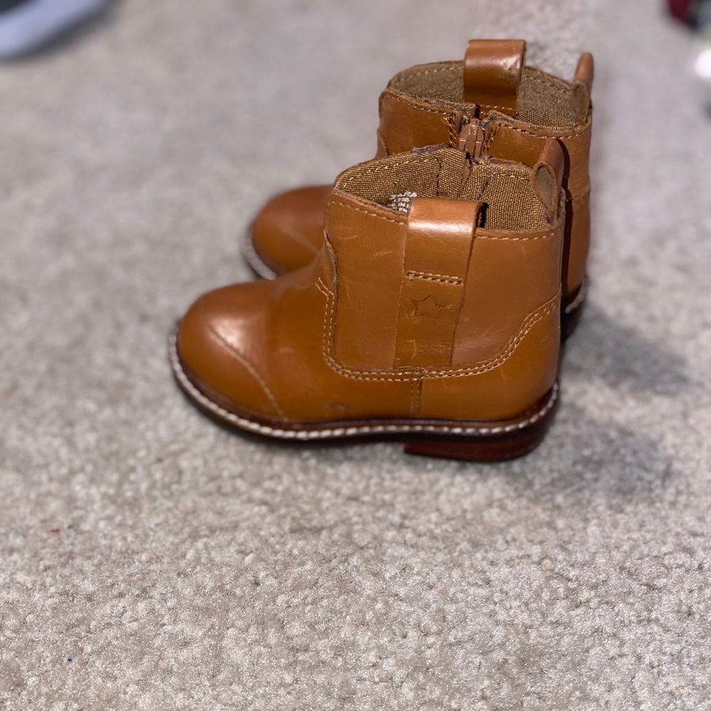 Zara tan boots